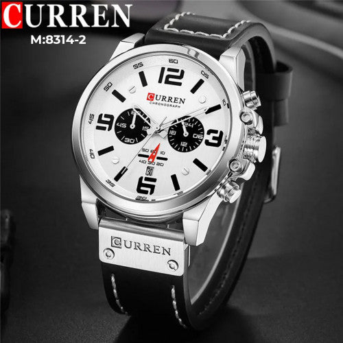Curren M8314 – Reloj de Hombre con Pulso de Cuero | Elegancia y Comodidad que Te Acompañan Cada Día
